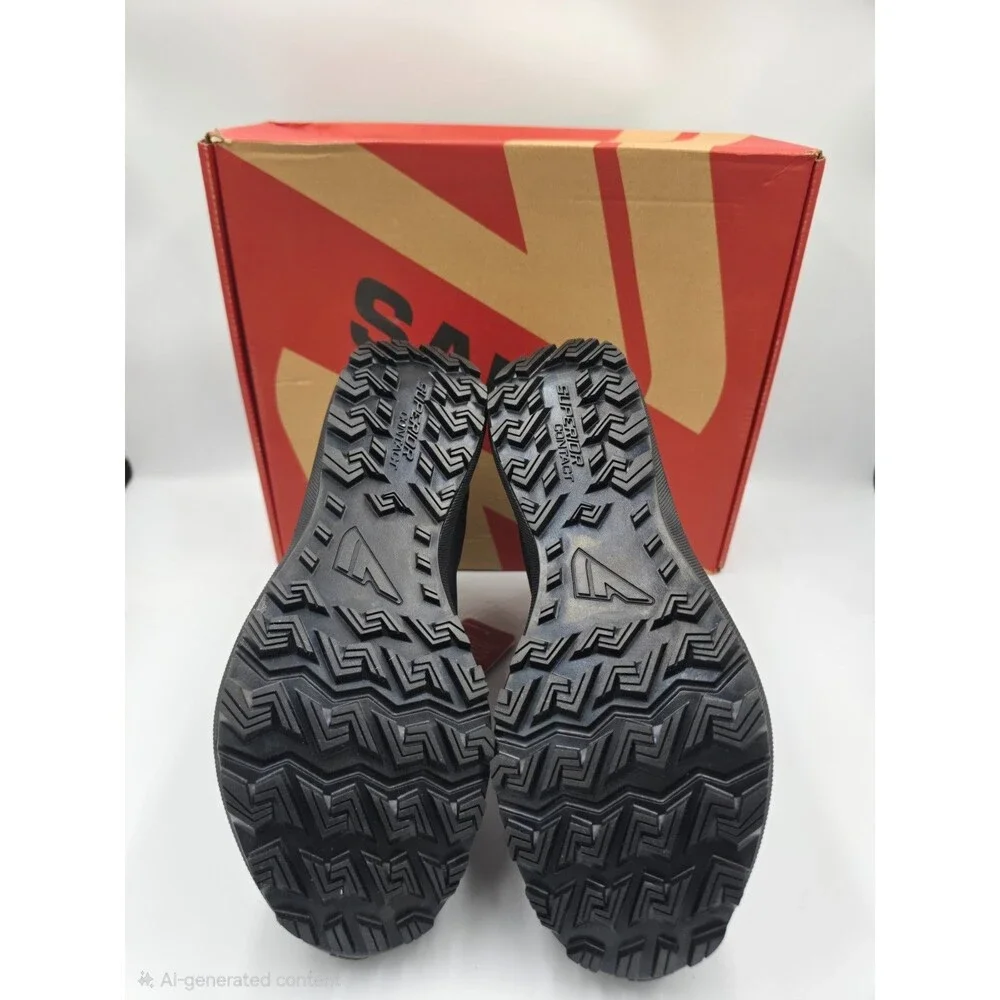 SARVA ARTIX MID MEN'S 10 EU 44 BLACK WATERPROOF WINTER HIKING BOOTS NEW BOX